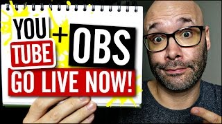 How To Live Stream On YouTube With OBS  Fast Start Guide [upl. by Ffej]