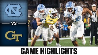 North Carolina vs Georgia Tech Game Highlights  2023 ACC Football [upl. by Vonny]