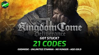 KINGDOM COME DELIVERANCE CHEATS Godmode Unlimited Stamina No hunger   Trainer by MegaDev [upl. by Nolek]