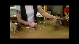 How To Needle Felt  Armature Sarafina Fiber Art Episode 1 [upl. by Gerty]