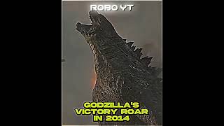 GODZILLAS VICTORY ROAR IN 2019 🥶 shorts fyp godzilla monsterverse [upl. by Yreffej]