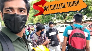 My college tour  Last days of my college  CMRIT BANGALORE  Telugu vlogs  RWP [upl. by Alyakcm819]