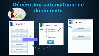 Tuto Automatisation de documents avec Excel Word et VBA [upl. by Alissa637]