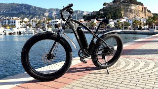 Monster 1000W Fat Wheel eBike Gogo Best GF600 Review [upl. by Luapnhoj235]