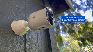 Arlo Ultra 2 Spotlight Camera Security System Bundle Review [upl. by Almeeta]