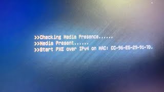 Cómo solucionar el error “Checking media presence…Media Present…Start PXE over IPv4 on MAC” [upl. by Lunt172]