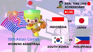 LIVE🔴ASIAN GAMES WOMENS BASKETBALL 10022023 [upl. by Doley210]