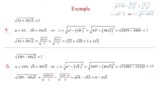 Formula radicalilor compusi  Analogie cu relatia lui Pitagora  Exercitii  Matematica  Algebra [upl. by Anahsor]