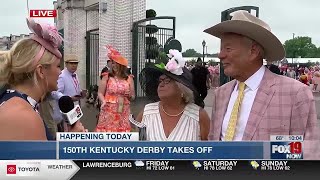 FOX19 NOW is at the Kentucky Oaks [upl. by Epps326]