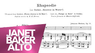 Brahms Alto Rhapsody  Janet Baker [upl. by Aven550]