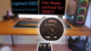 Das Beste Lenkrad für 300€  Logitech G923 unboxing  Testfahrt [upl. by Veta]