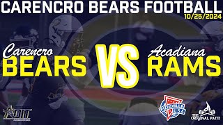 Carencro vs Acadiana 1172024 [upl. by Westhead]