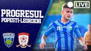 LIVE  PROGRESUL SPARTAC  POPESTILEORDENI  BARAJ LIGA 2 • SEMIFINALE • RETUR [upl. by Angelico]