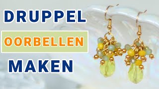 Druppel Oorbellen Maken geschikt voor beginners [upl. by Amando458]