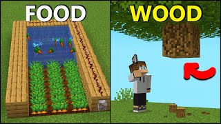 5 BEST Farms for a New World Minecraft [upl. by Roybn]