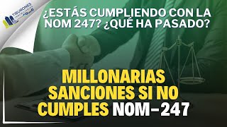 ¿Cumples con la NOM247 Evita multas millonarias en inmobiliario 💸⚖️ [upl. by Eryt]