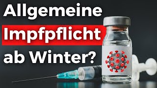 Allgemeine Impfpflicht  Regeln und Umsetzung und Strafen [upl. by Isma]