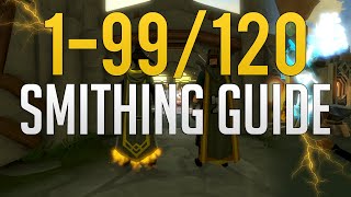 Runescape 3  199120 Smithing guide 2020 [upl. by Rizzi449]