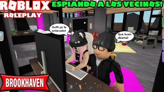 Espiando A Los Vecinos En Brookhaven Te Contamos Los Chismes Mas Jugosos jaja😄😄Roleplay [upl. by Amsirahc]