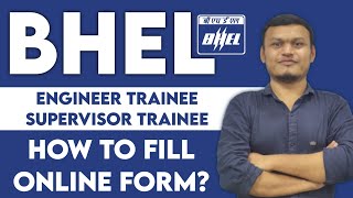 BHEL  How to fill online form engineer amp supervisor Trainee transientclasses bhel [upl. by Olra794]