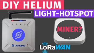 Tutorial Helium Light Hotspot with Dragino LPS8 DLOS8  DIY Helium miner packet forwarder LoRaWAN [upl. by Aseen860]