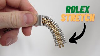 Rolex restoration bracelet stretch repair [upl. by Talie]