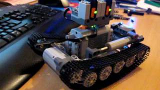 Lego mini chassis STank Stridsvagn 103 [upl. by Koosis]