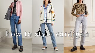 How to style cardigan  Early Fall CARDIGAN Outfits Fashion Trend Lookbook 2021 [upl. by Combs]