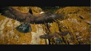 The Hobbit An Unexpected Journey  Eagles Scene [upl. by Dambro191]