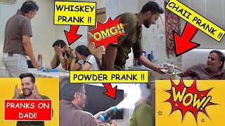 Funniest PRANKS on my DAD for 24 hours  FUKRA INSAAN [upl. by Ajoop]