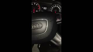 Audi A4 B8 how to check oil level and reset maintenance interval [upl. by Retsevlis592]