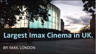 Largest Imax TheatreScreen in UK BFI IMAX [upl. by Fallon]