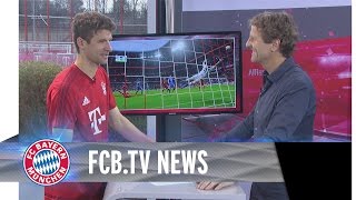 Müller über Traumtor JuventusAusblick [upl. by Aisnetroh]