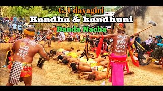 Kandha and kandhuni Danda Nacha G Udayagiri  Kandhamal [upl. by Allak]