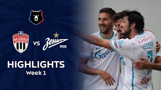 Highlights FC Khimki vs Zenit 13  RPL 202122 [upl. by Nauaj]