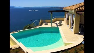 Villa con piscina e spettacolare vista mare in affitto in Sardegna [upl. by Eniala109]