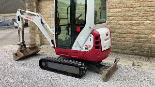 2019 Takeuchi TB216 [upl. by Finbur]