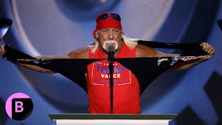 Watch Hulk Hogan Runs Wild for Trump at the RNC [upl. by Anilak]