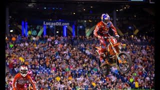 Supercross Rewind 450 Main Event  Indianapolis 2016 [upl. by Amador]