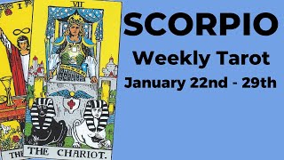 Scorpio In A Heartbeat Things Turn Wondrous 💙 Jan 22nd – 29th WEEKLY TAROT READING [upl. by Celeski437]