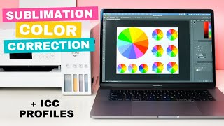 Sublimation Color Management and ICC Profiles for Beginners [upl. by Ztnarf]