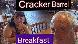 CRACKER BARREL BREAKFAST AND SHOP KISSIMMEE [upl. by Ekram]