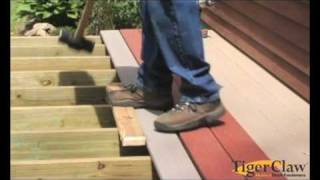 Installation instructions for Timbertech decking [upl. by Lyrahs942]