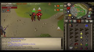 Skan OSRS Highrisk PK Video 8  25b PKD 3RD AGE ELY TORVA [upl. by Nnanerak]