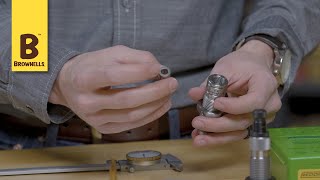 Quick Tip How To Use LE Wilson Bushing Dies [upl. by Mathi544]