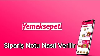 Yemeksepeti Sipariş Notu Nasıl Yazılır [upl. by Auhel]