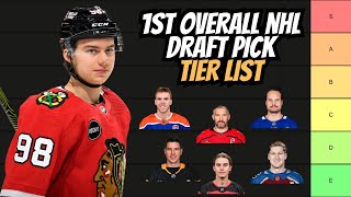 My NHL 1ST OVERALL DRAFT PICK Tier List [upl. by Floria]