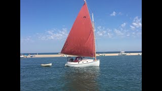 Sailing the Intracoastal in a Catboat  Part 1 [upl. by Schwartz524]