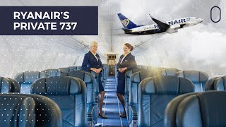 Inside Ryanair’s Boeing 737 Corporate Jet [upl. by Otreblasiul]