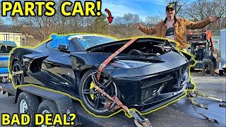 Rebuilding A Wrecked 2023 Corvette C8 Part 4 [upl. by Pasquale]